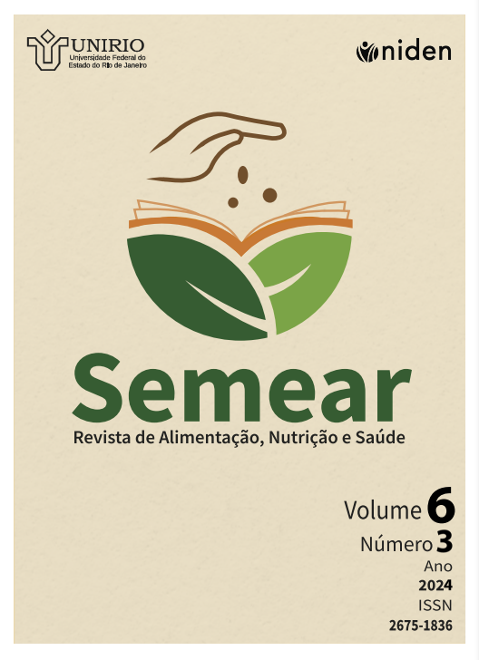 					Visualizar v. 6 n. 3 (2024): SEMEAR: Revista de Alimentação, Nutrição e Saúde 
				